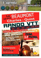 12ème RANDO VTT Charles Quint Beaumont